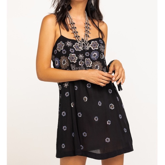 Free People Dresses & Skirts - NWT! Free People Azealia Sequin Mini Dress Size S